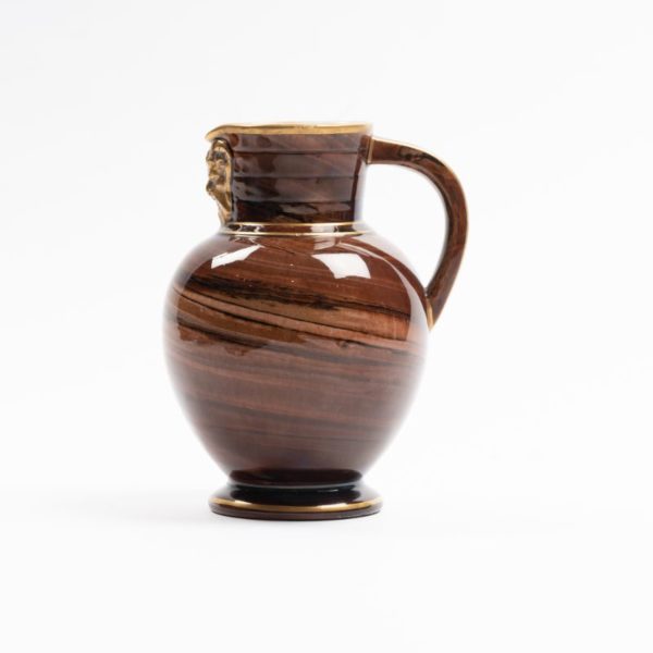 Wedgwood Doric shape Jug with satyr mask spout, 1869